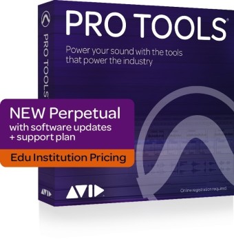 AVID Pro Tools Perpetual License NEW Edu Institution (Electronic Delivery)