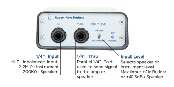 Rupert Neve Designs RNDI Active Transformer Direct Interface Фото 3