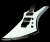 JACKSON USA Select KE2 Kelly, Floyd Rose, Ebony Fingerboard, Snow White Фото 3