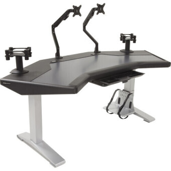 Argosy Halo-G-XC-B-S Halo G Ultimate (Halo G, Model 160 Speaker Mounts, Acc Drawer, 2) D8 Monitor Arms, CPU Shelf) Фото 3