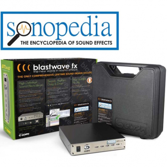Blastwave FX SONOPEDIA HD Sound Effects Library - Retail Box