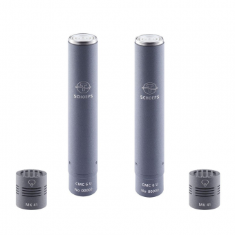 Schoeps 2 CMC6 with MK 41 Supercardioid - Matched Pair