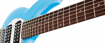 Music Man Bongo 6 HS - Stealth Black - Ebony Lined Fretless - Matte Black Фото 4