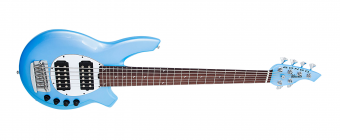 Music Man Bongo 6 HS - Firemist Gold - Pau Ferro Lined Fretless - Black Фото 2