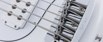 Music Man StingRay5 Neck Through H - Firemist Gold - Rosewood - Black Фото 10