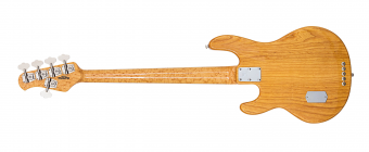 Music Man StingRay5 Classic - Classic Natural - Figured Maple - Black Фото 3