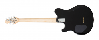 Music Man Axis Super Sport Semi Hollow HH Trem - Balboa Blue Flame - Maple Matching Headstock - No Pickguard Фото 3