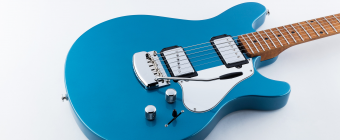 Music Man Valentine Trem - Satin Natural - Figured Roasted Maple/Maple - Shell Фото 15