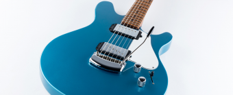 Music Man Valentine Trem - Satin Natural - Figured Roasted Maple/Maple - Shell Фото 16