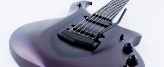 Music Man Majesty - Arctic Dream - Ebony - No Pickguard Фото 9