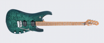 Music Man JP15 7 - Sahara Burst Flame - Roasted Maple - No Pickguard Фото 3