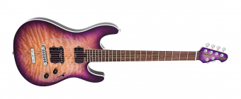Music Man Steve Morse Y2D STD - Purple Sunset Quilt - Rosewood - Clear Фото 2