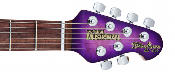 Music Man Steve Morse Y2D STD - Purple Sunset Quilt - Rosewood - Clear Фото 5