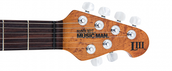 Music Man BFR Luke 3 HSS - Hazel Quilt - Figured Roasted Maple/Rosewood - No Pickguard Фото 9