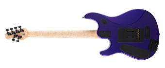 Music Man John Petrucci Piezo - Firemist Purple - Figured Maple/Rosewood Shield Inlays - No Pickguard Фото 11