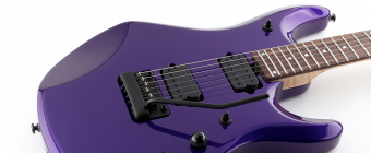 Music Man Lefty John Petrucci 7 Piezo - Mystic Dream - Figured Maple/Rosewood Shield Inlays - No Pickguard Фото 12