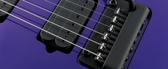 Music Man Lefty John Petrucci 7 Piezo - Firemist Gold - Figured Maple/Rosewood Shield Inlays - No Pickguard Фото 10