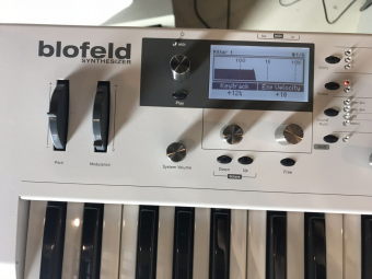 Waldorf Blofeld Keyboard White Фото 6
