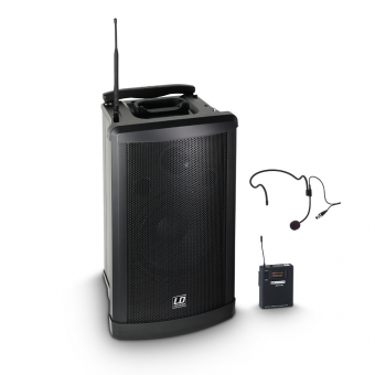 LD Systems Roadman 102 HS B6 - Portable PA Speaker with Headset