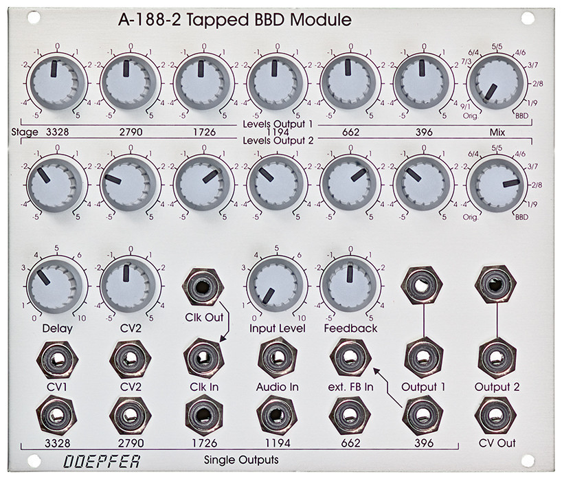 Doepfer A-188-2 Tapped BBD Modul купить в Киеве | UNITED MUSIC