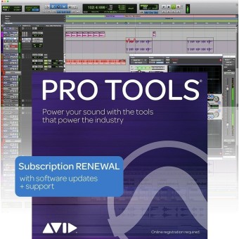 AVID Pro Tools 1-Year Subscription RENEWAL