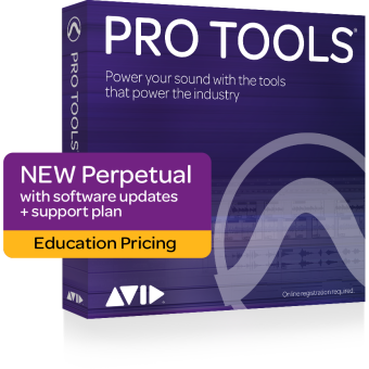AVID Pro Tools Perpetual License NEW Edu