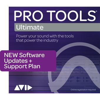 AVID Pro Tools | Ultimate 1-Year Software Updates + Support Plan NEW (Electronic Delivery)