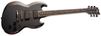 ESP LTD VOLSUNG Distressed Black Satin ESP LTD VOLSUNG Distressed Black Satin Фото 2