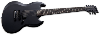 ESP LTD VIPER-7 BARITONE BLACK METAL Black Satin ESP LTD VIPER-7 BARITONE BLACK METAL Black Satin Фото 2