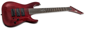 ESP LTD SC-608 Baritone Red Sparkle Фото 2