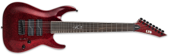 ESP LTD SC-608 Baritone Red Sparkle