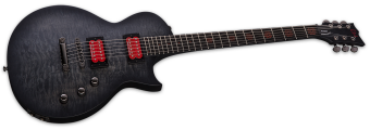 ESP LTD BB-600 Baritone SEE THRU Black Sunburst Satin ESP LTD BB-600 Baritone SEE THRU Black Sunburst Satin Фото 3