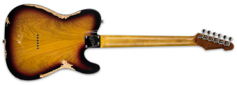 ESP LTD TE-254 Distressed 3-Tone Burst LH ESP LTD TE-254 Distressed 3-Tone Burst LH Фото 2