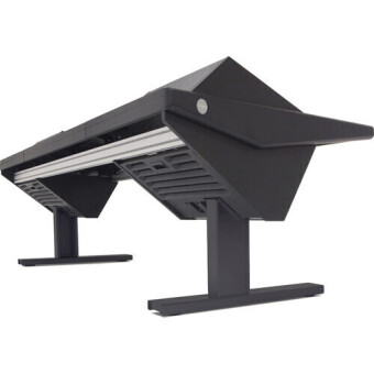 Argosy Avid S6 EG4-S6-9B-RD-B-B-B 9 bucket wide, Rack Left, Desk Right, Black EPs, Black legs Argosy Avid S6 EG4-S6-9B-RD-B-B-B 9 bucket wide, Rack Left, Desk Right, Black EPs, Black legs Фото 2