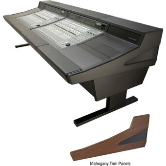 Argosy Digidesign C|24 90-2NC24-R-B-M w/1 Rack Unit & Mahogany End Panels