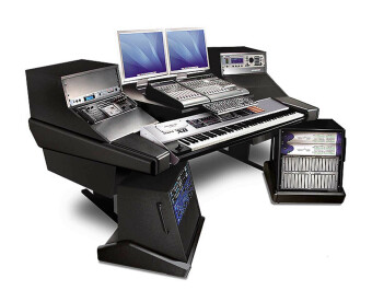 Argosy Dual 15 Rocketship-847-L10-B-B w/847 Racks, MPX Shelf, and 2) L10 Racks, All Black