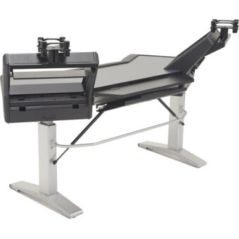 Argosy Halo-E2-L-H-B-T-S Halo Height Adjustable Plus, 2 rack shelves, & Pair 160 Speaker Platforms, Black top Argosy Halo-E2-L-H-B-T-S Halo Height Adjustable Plus, 2 rack shelves, & Pair 160 Speaker Platforms, Black top Фото 2