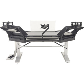 Argosy Halo-E2-XC-H-B-T-S Halo E Ultimate, 2 Rack Shelves,160 Speaker Platforms, Accessory Drawer,D8 MonitorArm, CPU Shelf, Black Top Argosy Halo-E2-XC-H-B-T-S Halo E Ultimate, 2 Rack Shelves,160 Speaker Platforms, Accessory Drawer,D8 MonitorArm, CPU Shelf, Black Top Фото 4