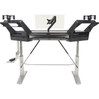 Argosy Halo-E2-XC-H-B-T-S Halo E Ultimate, 2 Rack Shelves,160 Speaker Platforms, Accessory Drawer,D8 MonitorArm, CPU Shelf, Black Top Argosy Halo-E2-XC-H-B-T-S Halo E Ultimate, 2 Rack Shelves,160 Speaker Platforms, Accessory Drawer,D8 MonitorArm, CPU Shelf, Black Top Фото 5