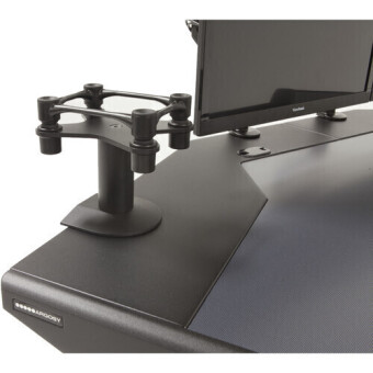 Argosy Halo-G-XC-B-T-S Halo G Ultimate,Halo G w/Black Desktop, 160 Speaker Mounts, Acc Drawer, 2) D8 Monitor Arms, CPU Shelf Argosy Halo-G-XC-B-T-S Halo G Ultimate,Halo G w/Black Desktop, 160 Speaker Mounts, Acc Drawer, 2) D8 Monitor Arms, CPU Shelf Фото 4
