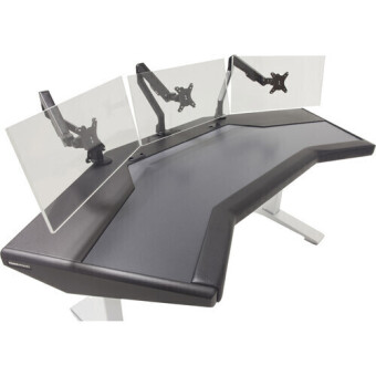 Argosy Halo-G-XM-B-S Halo G, Acc Drawer, 3) D8 Monitor Arms, CPU Shelf Argosy Halo-G-XM-B-S Halo G, Acc Drawer, 3) D8 Monitor Arms, CPU Shelf Фото 4