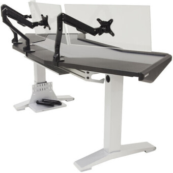 Argosy Halo-G-XM-B-S Halo G, Acc Drawer, 3) D8 Monitor Arms, CPU Shelf Argosy Halo-G-XM-B-S Halo G, Acc Drawer, 3) D8 Monitor Arms, CPU Shelf Фото 5