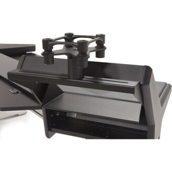 Argosy Halo-K88-L-B-T-S Halo K88 Plus,HaloK88 w/ 2)RackShellves,Pr160SpeakerPlatforms, Black Traceless Top Argosy Halo-K88-L-B-T-S Halo K88 Plus,HaloK88 w/ 2)RackShellves,Pr160SpeakerPlatforms, Black Traceless Top Фото 2