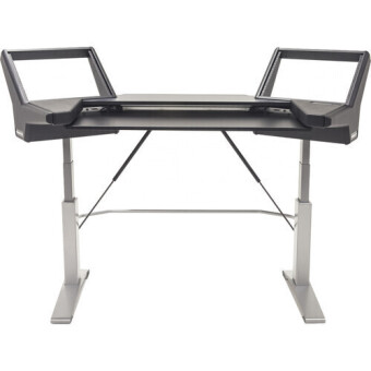 Argosy Halo-K-E2-B-S Halo Keyboard Height Adjustable Keyboard Desk, Silver Legs Фото 4