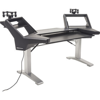 Argosy Halo-K-E2-L-B-S Halo K Height Adj Plus (Includes Halo Keyboard, 2 Rack Shelves, & Set of Speaker Platforms)