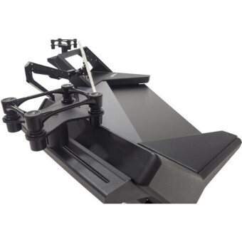 Argosy Halo-K-E2-XC-B-T-S Halo KE Ultimate,2Shelves,160 Spkr Platforms,KybdTray,D8 Mon. Arm,CPU Shelf,w/Black Top&Silver Legs Фото 4