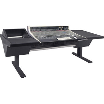 Argosy SSL AWS Delta EG4-SSL-D-RD-B-B-B 924 & 948, 8sp Rack Left, Desk Right, Black End Panels, Black legs