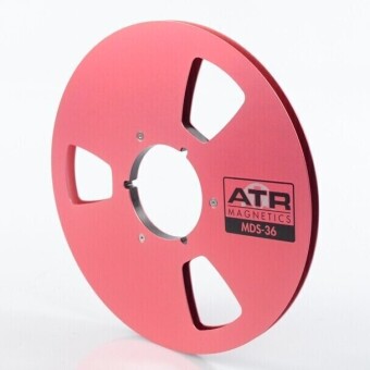 ATR Flanges NAB, red, 3-hole, 3-window, aluminum