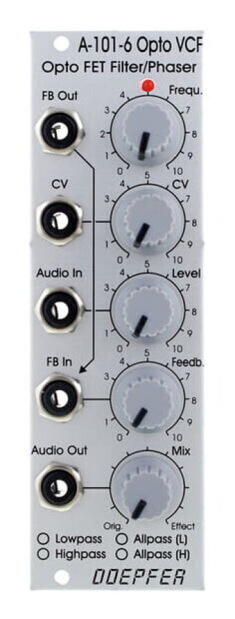 Doepfer A-101-6 Opto FET VCF/Phaser Фото 7