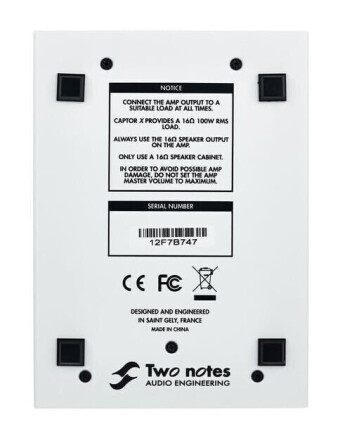 Two Notes Torpedo Captor X - 16 Ohm Two Notes Torpedo Captor X - 16 Ohm Фото 4